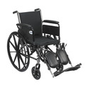Drive Medical Cruiser III Light Weight Wheelchair - 16" Seat k316dfa-elr